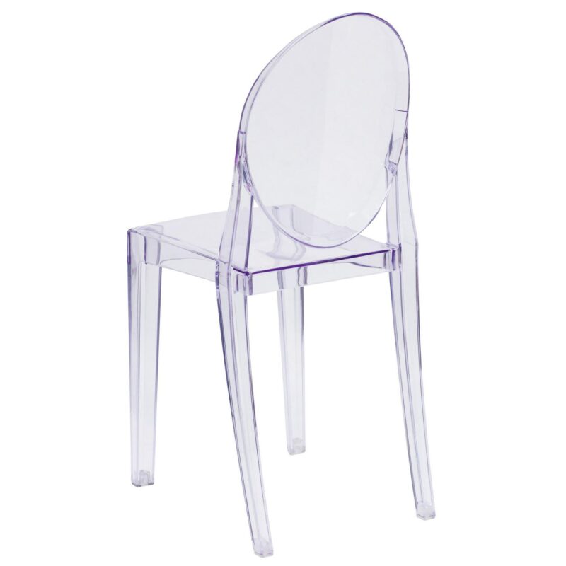 Flash Furniture Modern Clear Plastic Accent Chair - Image 6