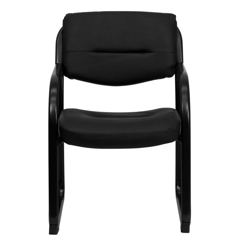 Flash Furniture Modern Black Faux leather Accent Chair - Image 8