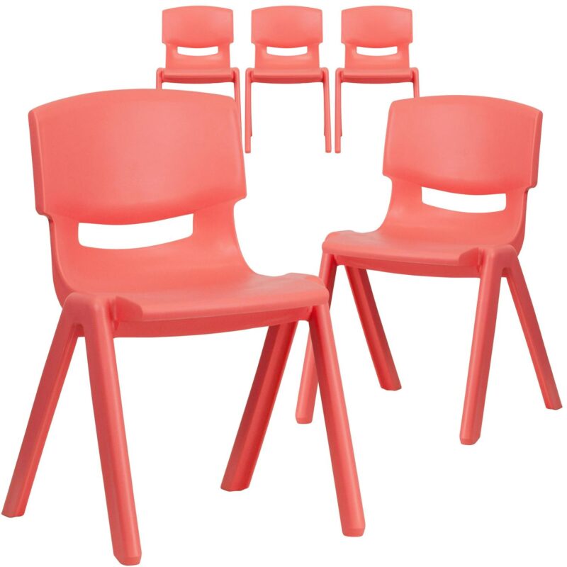 Flash Furniture Modern Red Accent Chair