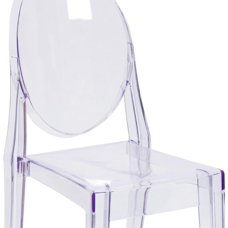 Flash Furniture Modern Clear Plastic Accent Chair - Image 10