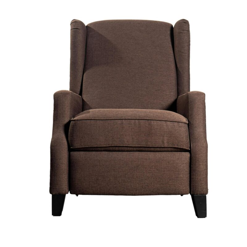 Flash Furniture Prescott Brown Polyester Upholstered Recliner - Image 10