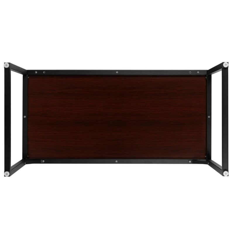 Flash Furniture Tiverton 47.25-Inches Brown Modern/Contemporary Computer desk - Image 13