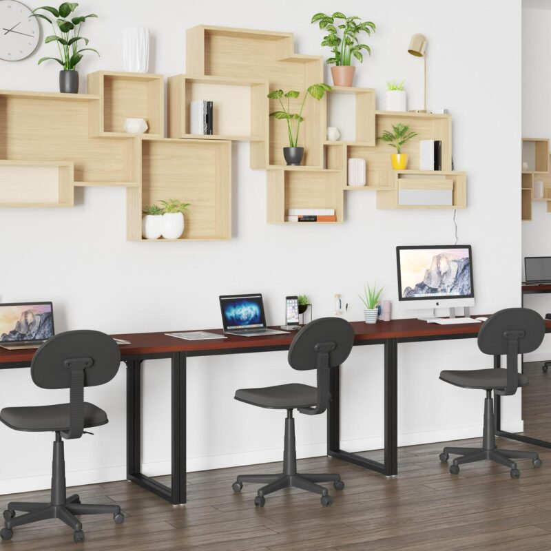 Flash Furniture Tiverton 47.25-Inches Brown Modern/Contemporary Computer desk - Image 8