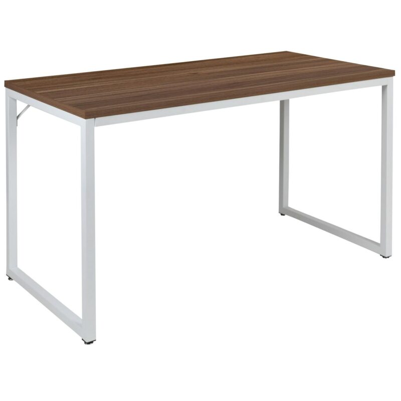 Flash Furniture Tiverton 47.25-Inches White Modern/Contemporary Computer desk