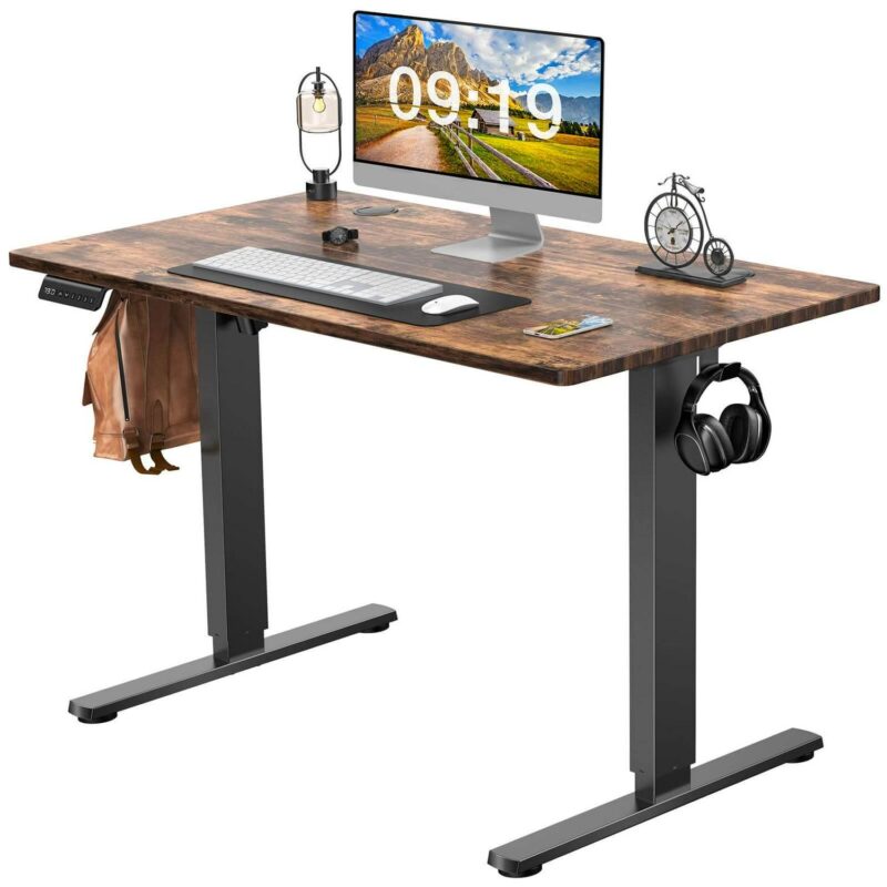 Flynama 47.24-in Brown Modern/Contemporary Computer desk