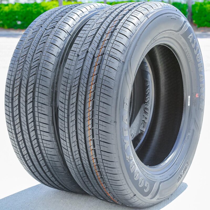 GOODYEAR ASSURANCE FINESSE 215/50R18 92H SL 540 A A VSB ALL SEASON TIRE Fits: 2022-23 Volkswagen Taos SEL - Image 4