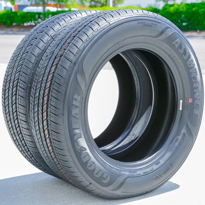 GOODYEAR ASSURANCE FINESSE 215/50R18 92H SL 540 A A VSB ALL SEASON TIRE Fits: 2022-23 Volkswagen Taos SEL - Image 6