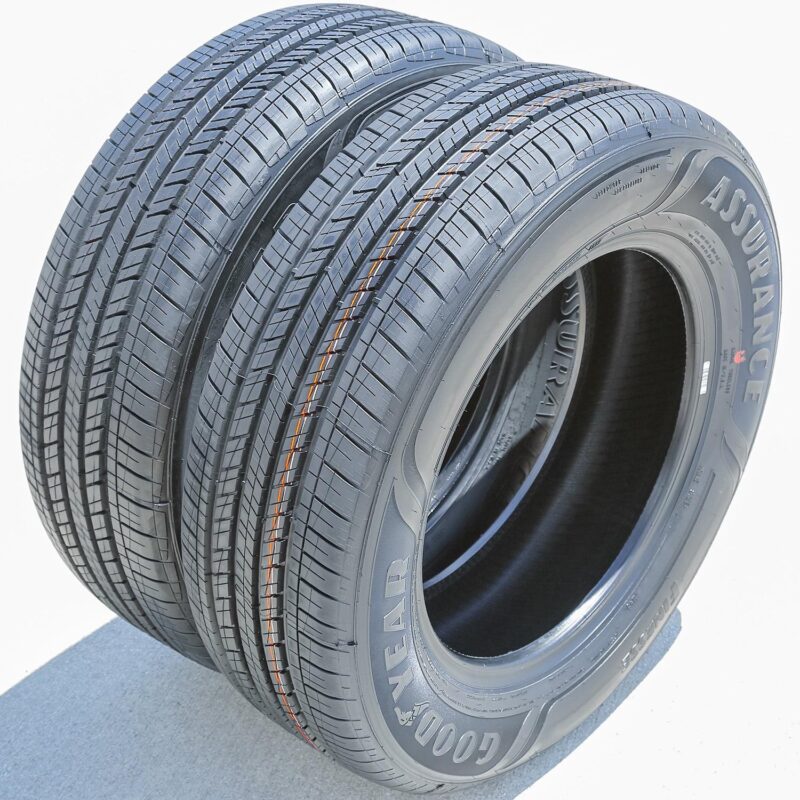 GOODYEAR ASSURANCE FINESSE 215/50R18 92H SL 540 A A VSB ALL SEASON TIRE Fits: 2022-23 Volkswagen Taos SEL - Image 5