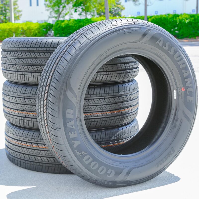GOODYEAR ASSURANCE FINESSE 215/50R18 92H SL 540 A A VSB ALL SEASON TIRE Fits: 2022-23 Volkswagen Taos SEL - Image 9