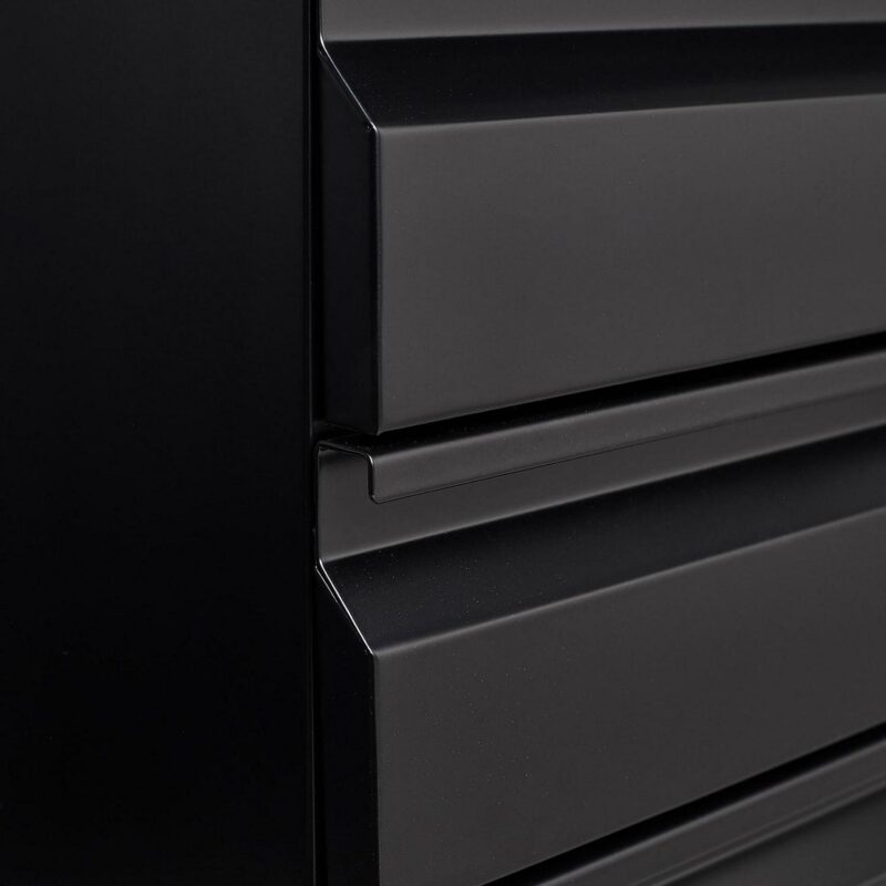 GZMR 3 Drawer File Cabinet Black 3 -Drawer 15.35-Inches File Cabinet - Image 10
