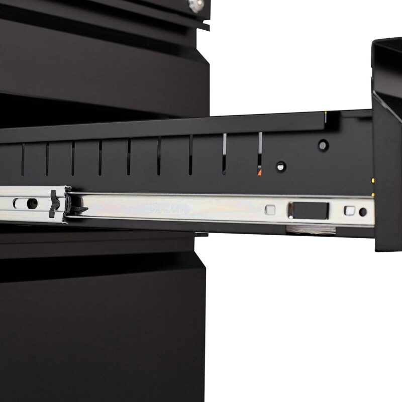 GZMR 3 Drawer File Cabinet Black 3 -Drawer 15.35-Inches File Cabinet - Image 9