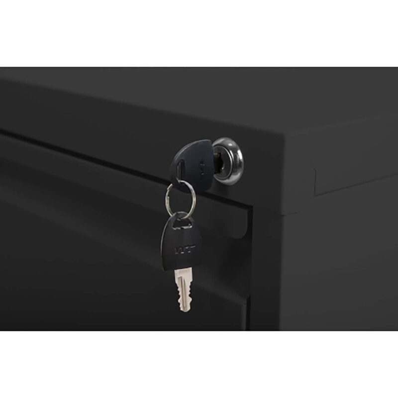GZMR Black 3 -Drawer 17.72-Inches File Cabinet - Image 7