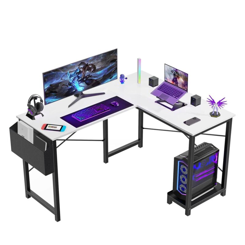 GZMR L Shaped Gaming Desk 18.1-Inches Multiple colors/finishes Modern/Contemporary Gaming desk - Image 5