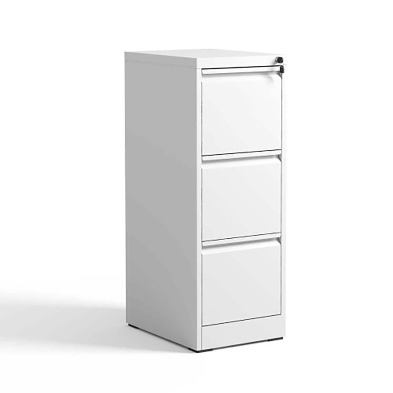 GZMR White 3 -Drawer 17.72-Inches File Cabinet - Image 6