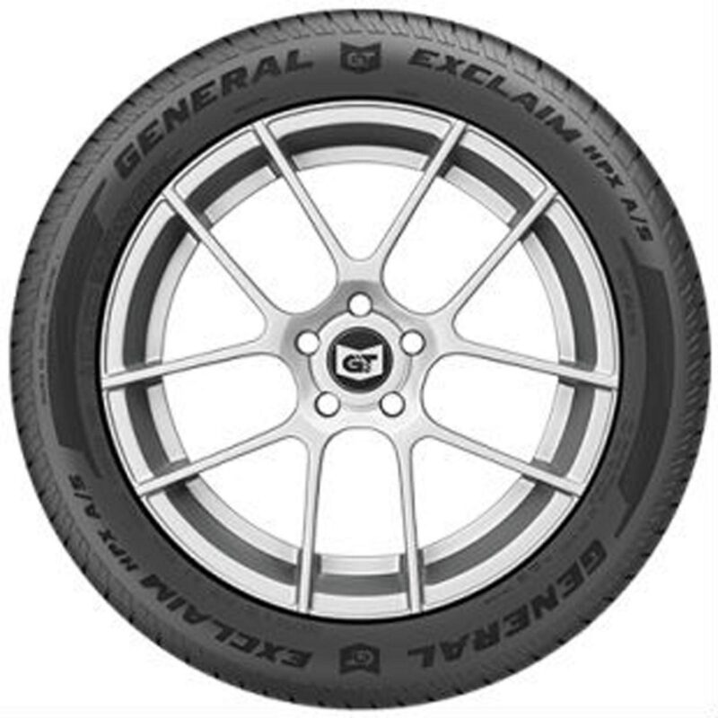 General Exclaim HPX A/S UHP All Season 225/50R17 94V Passenger Tire - Image 2