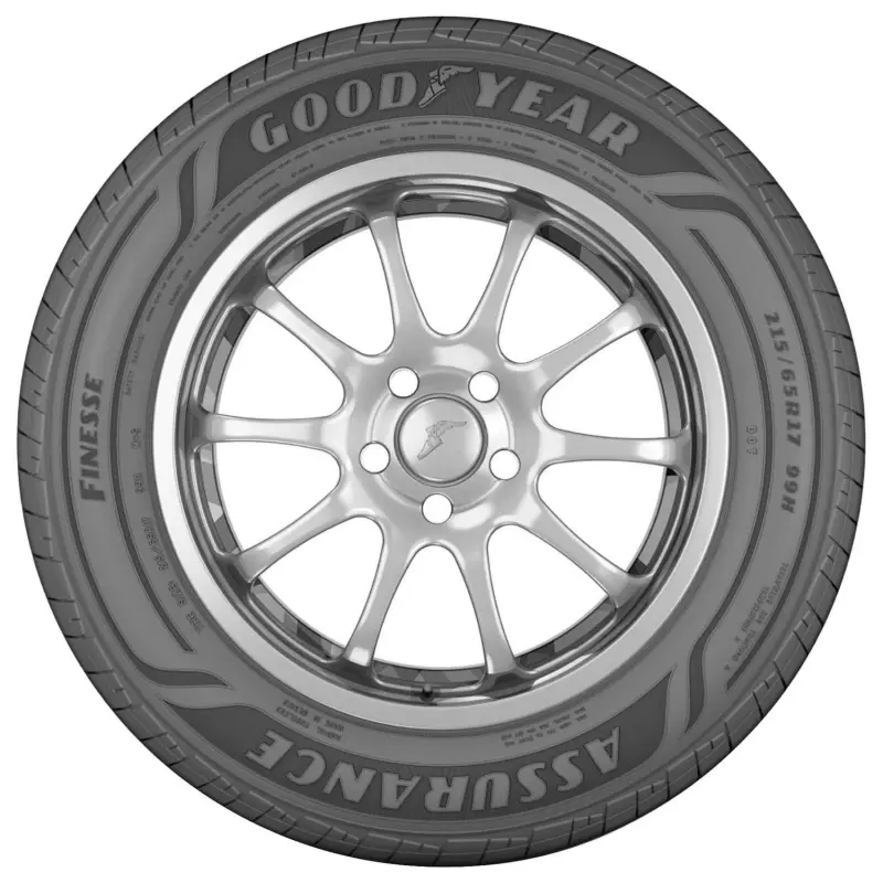 Goodyear Assurance Finesse All Season 235/55R18 100H Passenger Tire - Image 2