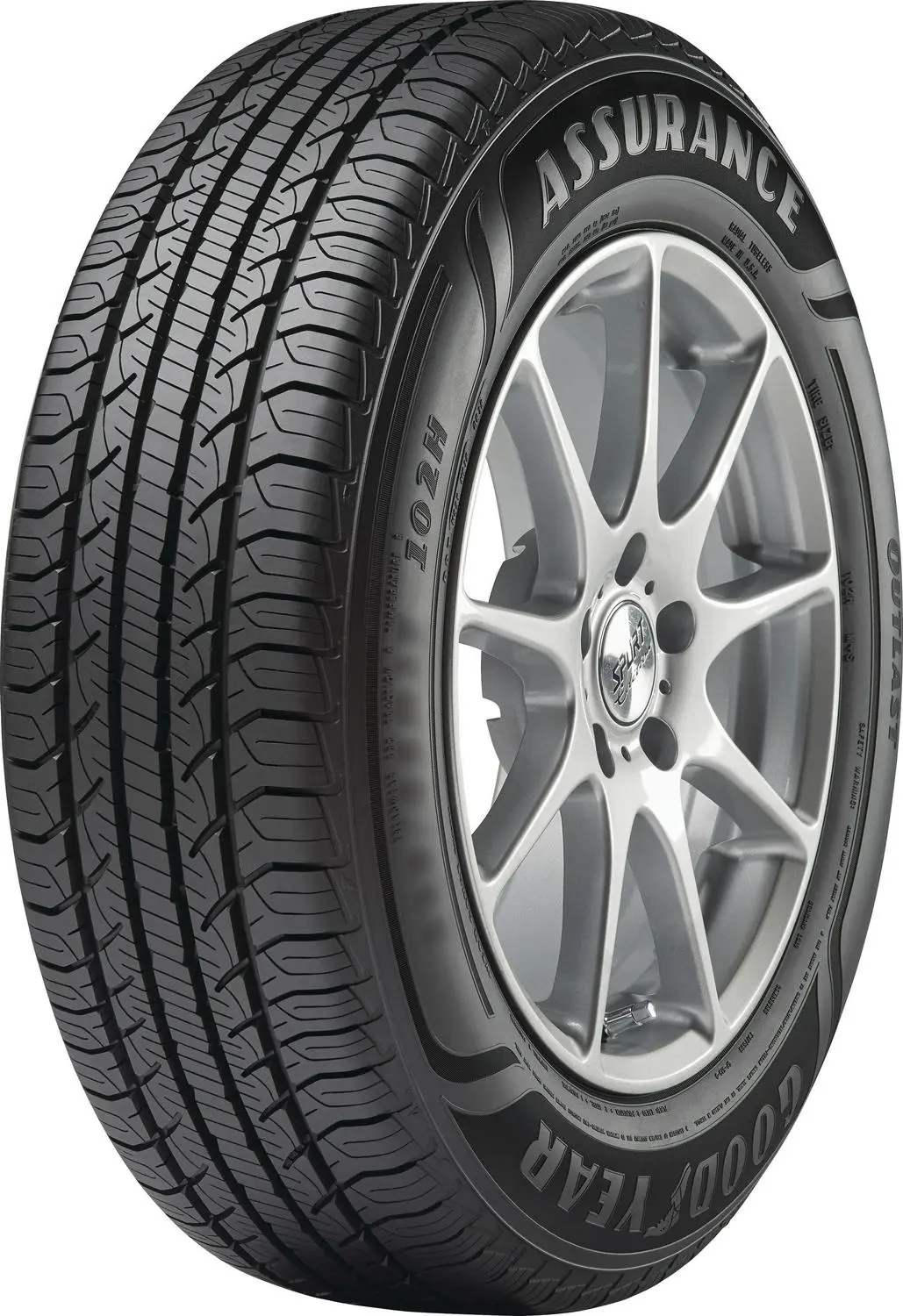 Goodyear Assurance Outlast 225/65R17 102H All-Season Tire Fits: 2018-23 Chevrolet Equinox LT, 2015-17 Subaru Outback 3.6R Touring 1 Goodyear Assurance Outlast 225/65R17 102H All-Season Tire Fits: 2018-23 Chevrolet Equinox LT, 2015-17 Subaru Outback 3.6R Touring
