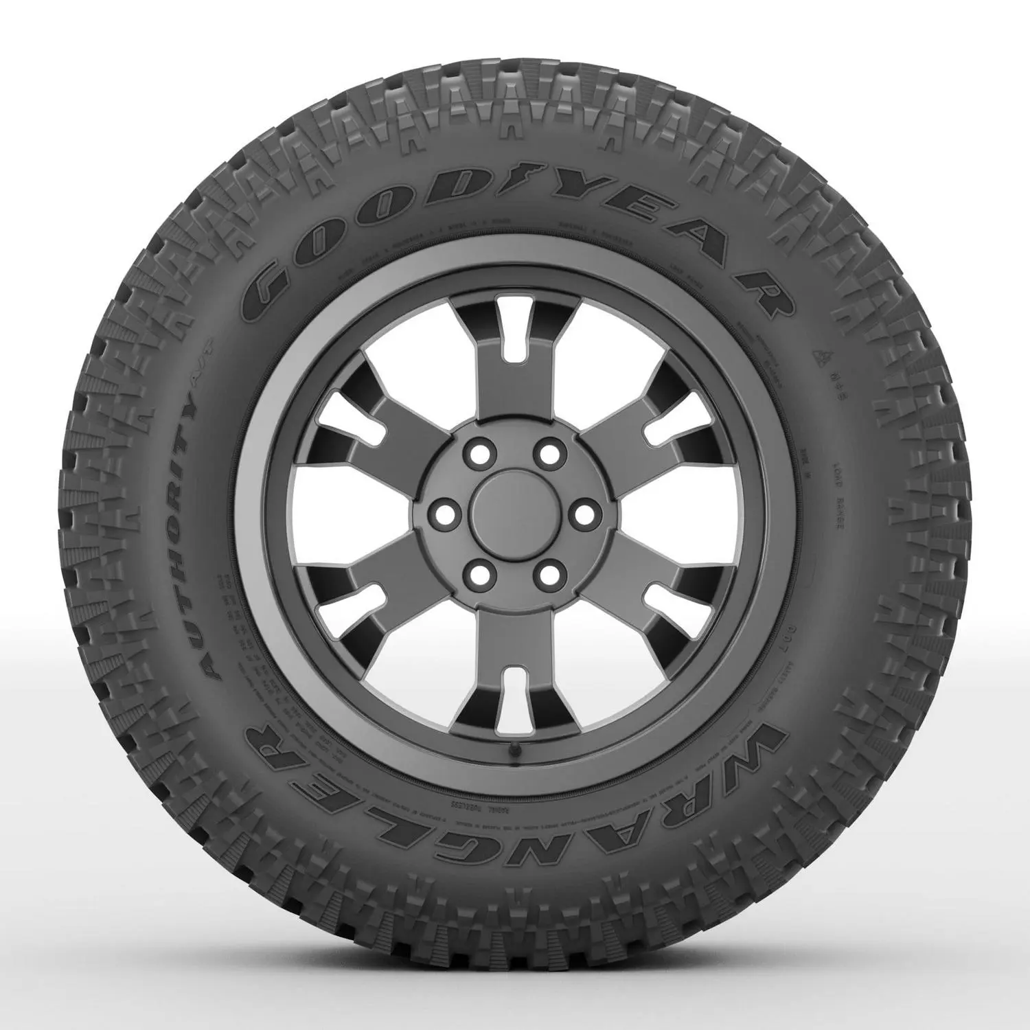Goodyear Wrangler Authority A/T 275/55R20 113T All-Terrain Tire 6 Goodyear Wrangler Authority A/T 275/55R20 113T All-Terrain Tire - Image 6