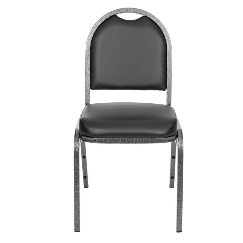 Hampden Furnishings Set of 2 Celia Black Reception Chair - Image 3