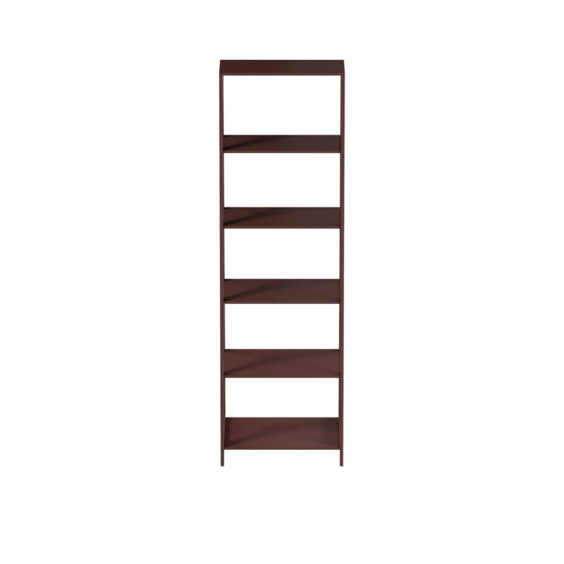 Hastings Home Bookcases Brown Wood 5 -Shelf Bookcase ( 16.5-Inches W x 71-Inches H x 23.5-Inches D ) Finished - Image 7
