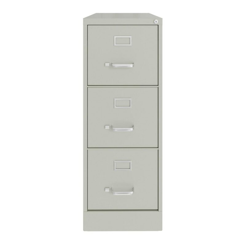 Hirsh Light Gray 3 -Drawer 15-Inches File Cabinet - Image 2