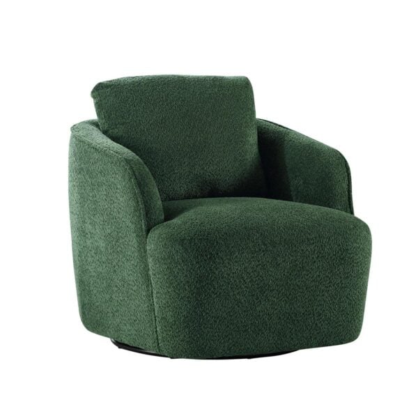 Hrinhom Modern GREEN Swivel Accent Chair
