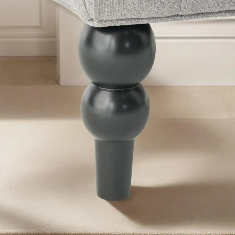 Hrinhom Vintage Gray Accent Chair - Image 9