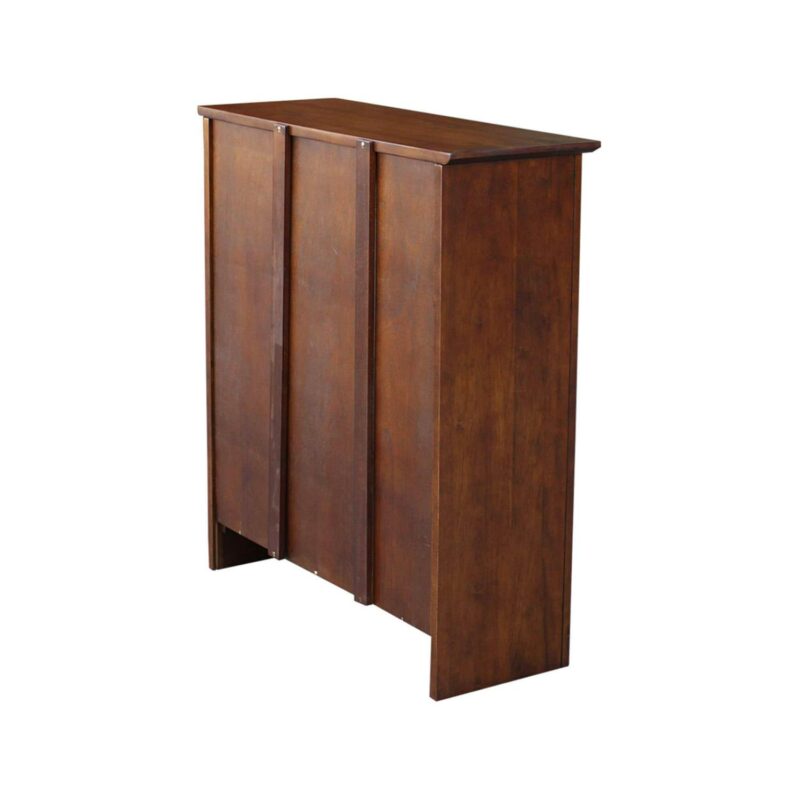 International Concepts Espresso Wood 3 -Shelf Bookcase ( 32.0-Inches W x 36.0-Inches H x 12.0-Inches D ) Stained - Image 4