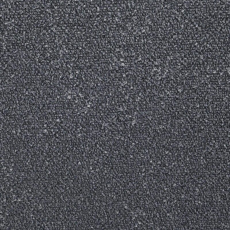 KINWELL Modern Jet Black Boucle Accent Chair - Image 13