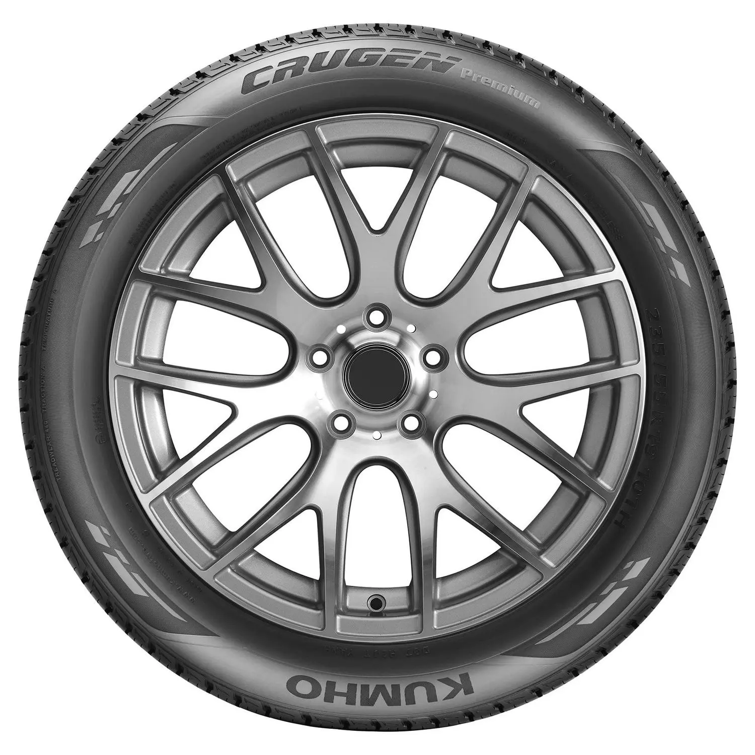 Kumho Crugen Premium KL33 All Season 235/65R17 104H SUV/Crossover Tire 2 Kumho Crugen Premium KL33 All Season 235/65R17 104H SUV/Crossover Tire - Image 2