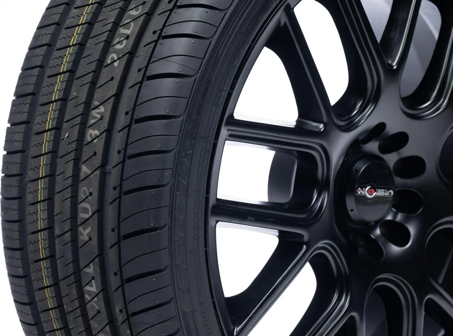 Kumho LX Platinum KU27 All-Season Tire - 225/50R17 98W Fits: 2012-15 Chevrolet Cruze LT, 2012-18 Ford Focus Electric 3 Kumho LX Platinum KU27 All-Season Tire - 225/50R17 98W Fits: 2012-15 Chevrolet Cruze LT, 2012-18 Ford Focus Electric - Image 3