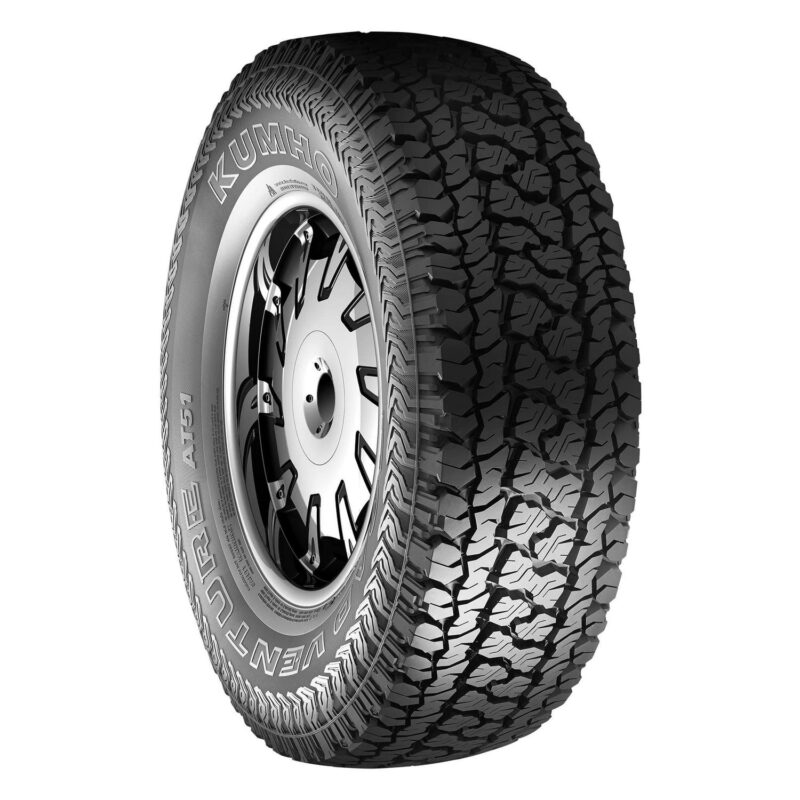 Kumho Road Venture AT51 All Terrain 275/60R20 114T Light Truck Tire - Image 5