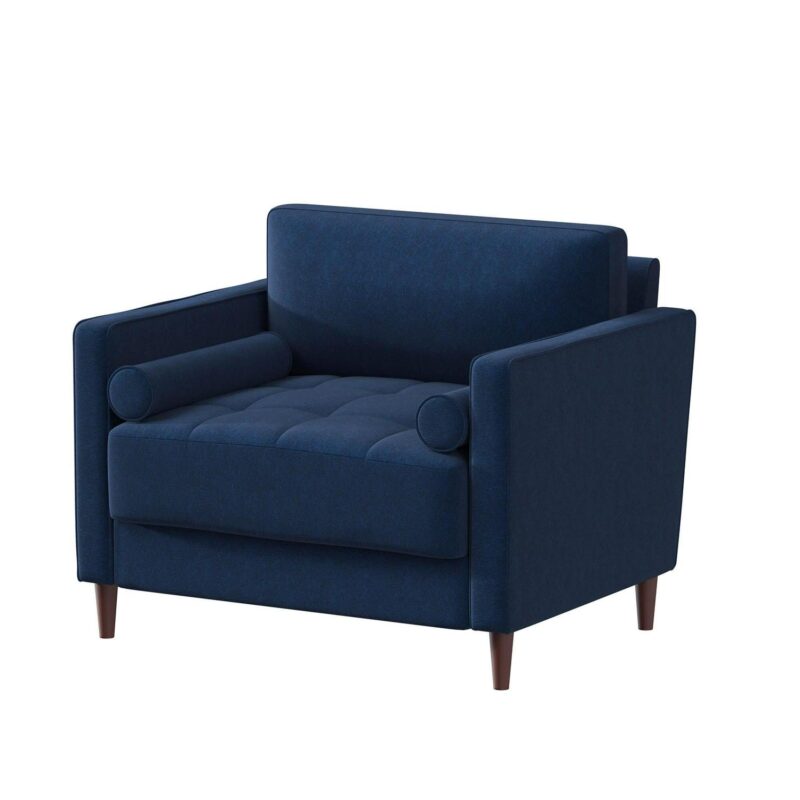 Lifestyle Solutions Casual Navy Blue Accent Chair - Image 2