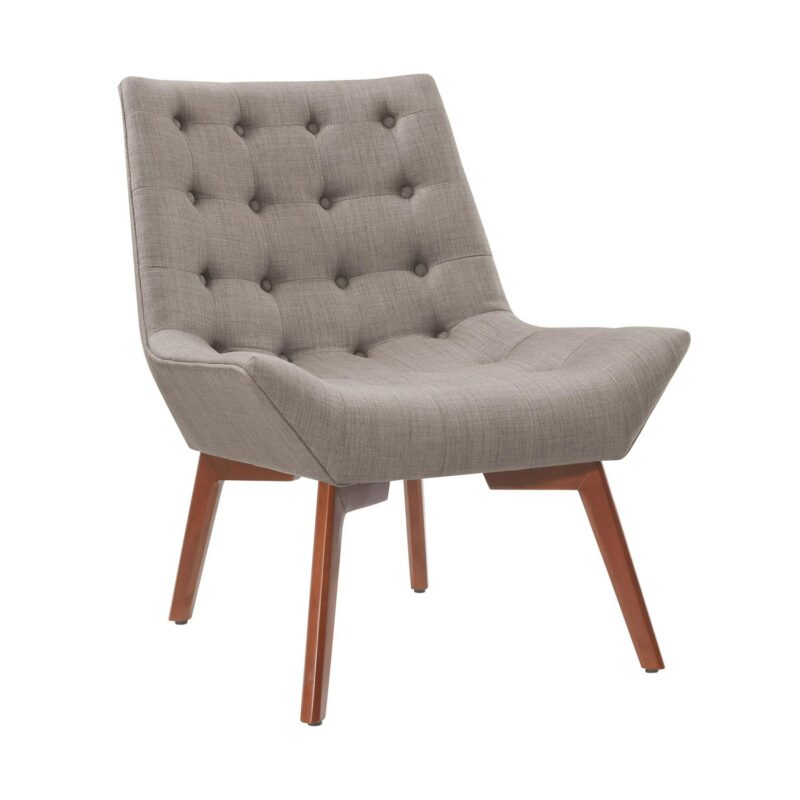 Linon Craftsman Gray Accent Chair - Image 2
