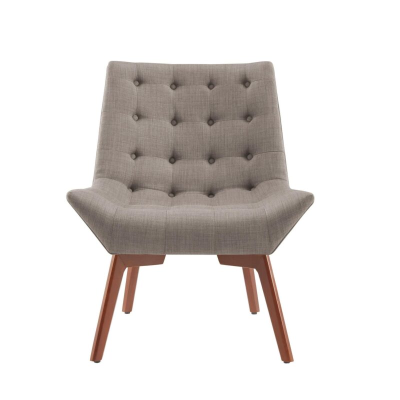 Linon Craftsman Gray Accent Chair - Image 3