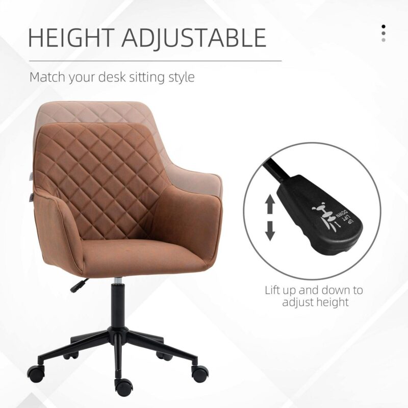 Lycvki Casual Brown Plastic Accent Chair - Image 3