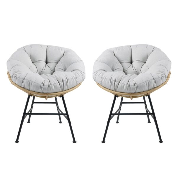 Lycvki Casual Light Gray Accent Chair