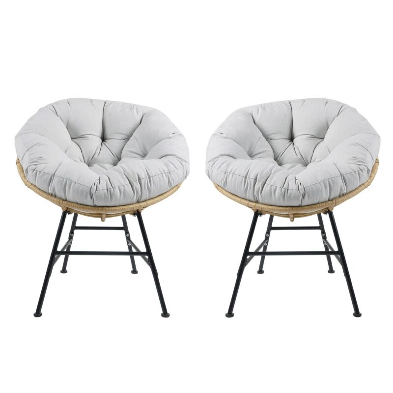 Lycvki Casual Light Gray Accent Chair