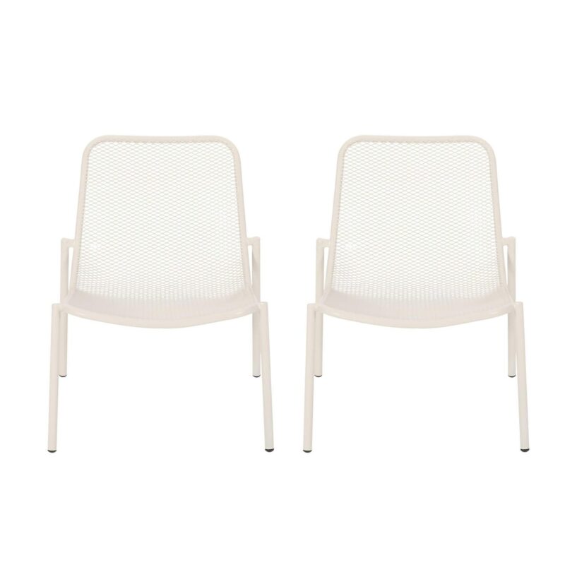 Lycvki Casual Matte White Accent Chair - Image 2