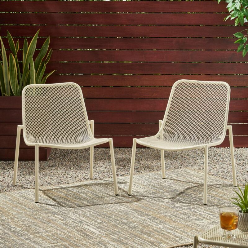 Lycvki Casual Matte White Accent Chair
