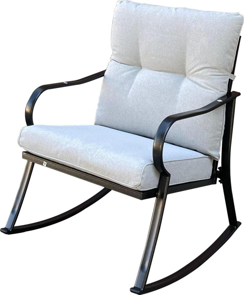 Lycvki Casual Off White Swivel Accent Chair - Image 2