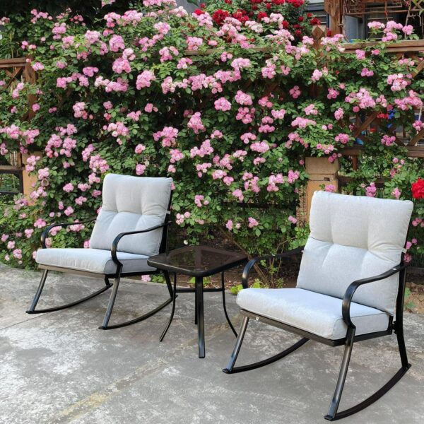 Lycvki Casual Off White Swivel Accent Chair