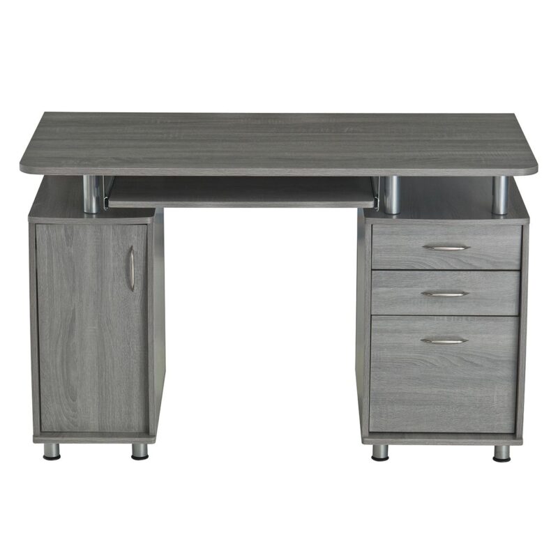 Maocao Hoom 23.5-in Gray Modern/Contemporary Computer desk