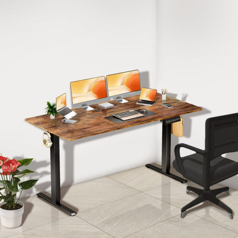 Maocao Hoom 63-in Brown Modern/Contemporary Standing desk - Image 2
