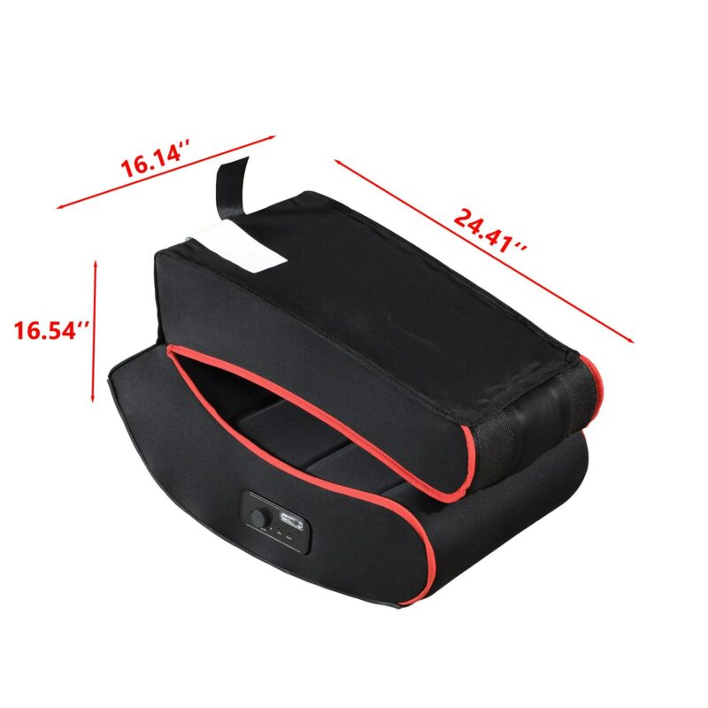 Maocao Hoom Modern Black+Red Floor chair Chair - Image 3