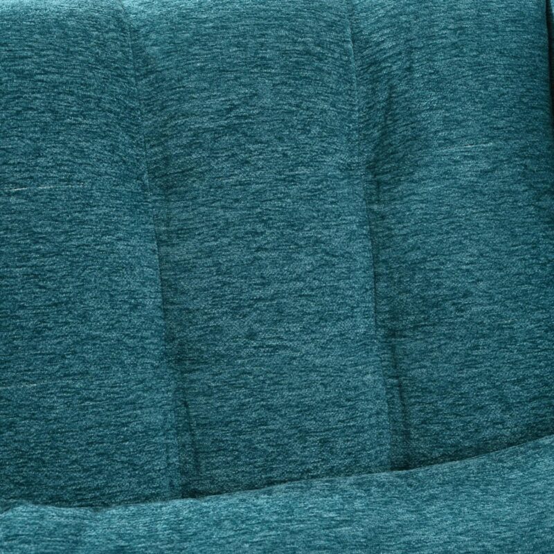 Maocao Hoom Modern Teal Chenille Accent Chair - Image 10