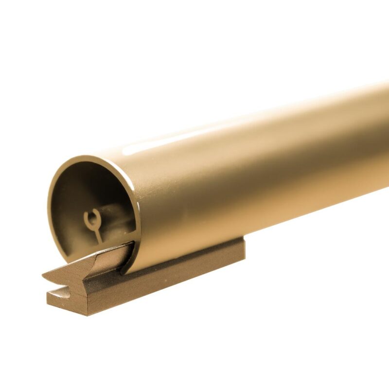 Meadow Lane Polished Brass Library ladder rail