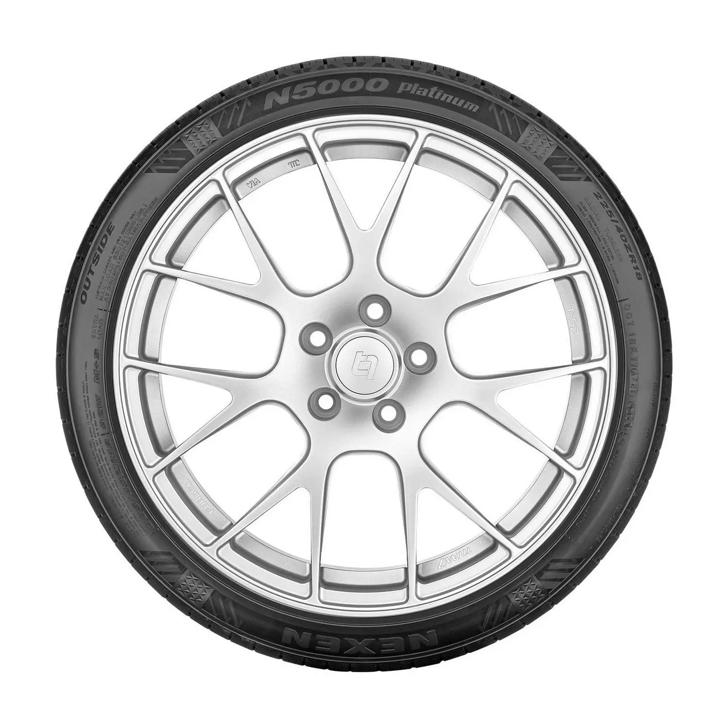 Nexen N5000 Platinum All Season 265/45R20 108V XL Passenger Tire 2 Nexen N5000 Platinum All Season 265/45R20 108V XL Passenger Tire - Image 2