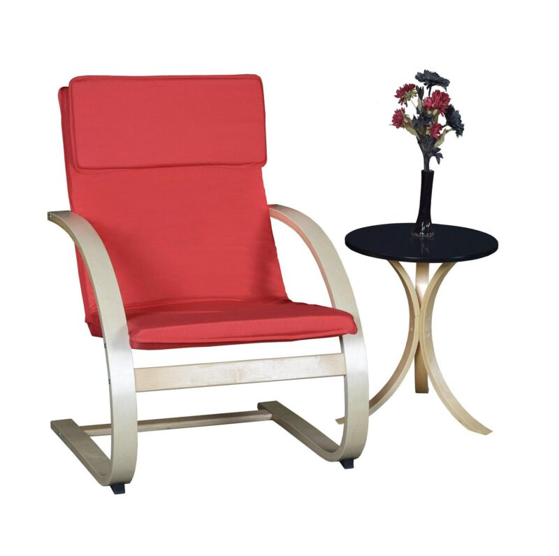 Niche Mia Natural/Red Polyester/Polyester blend Accent - Image 4
