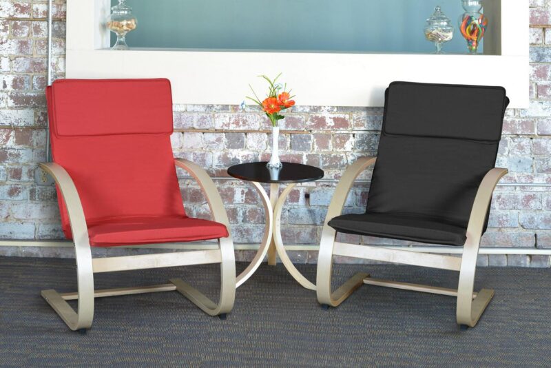 Niche Mia Natural/Red Polyester/Polyester blend Accent - Image 5